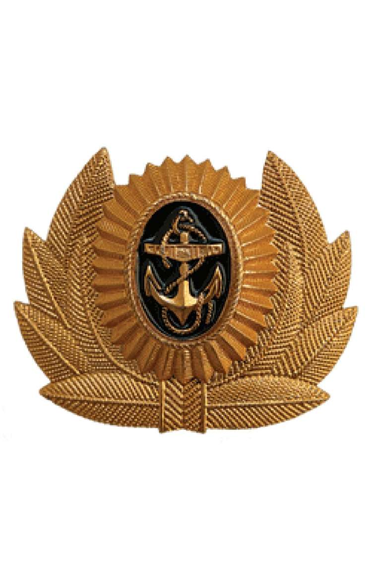 Кокарда ВМС/ВМФ офицерская метал.