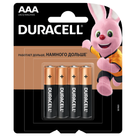 Батарейка Duracell (мизинчик 1уп*4шт)